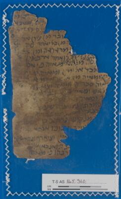 Commentary; legal document: ketubba 145.360