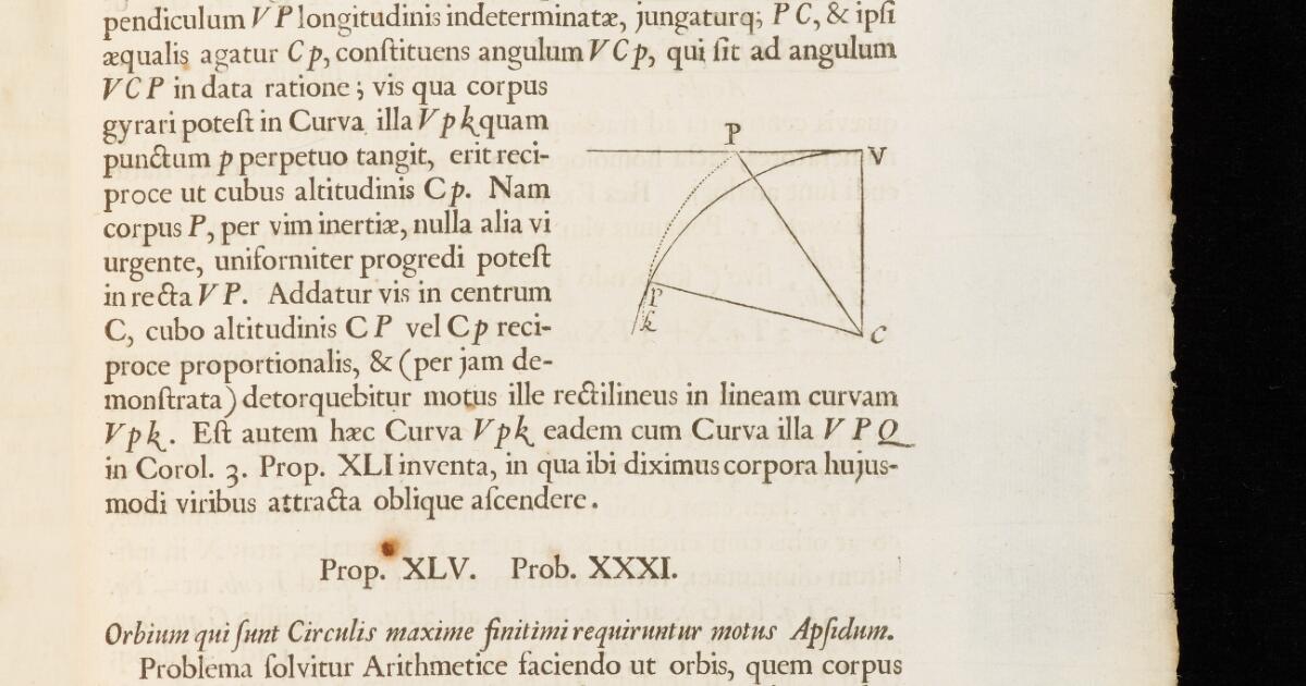 Newton Papers : Philosophiæ naturalis principia mathematica