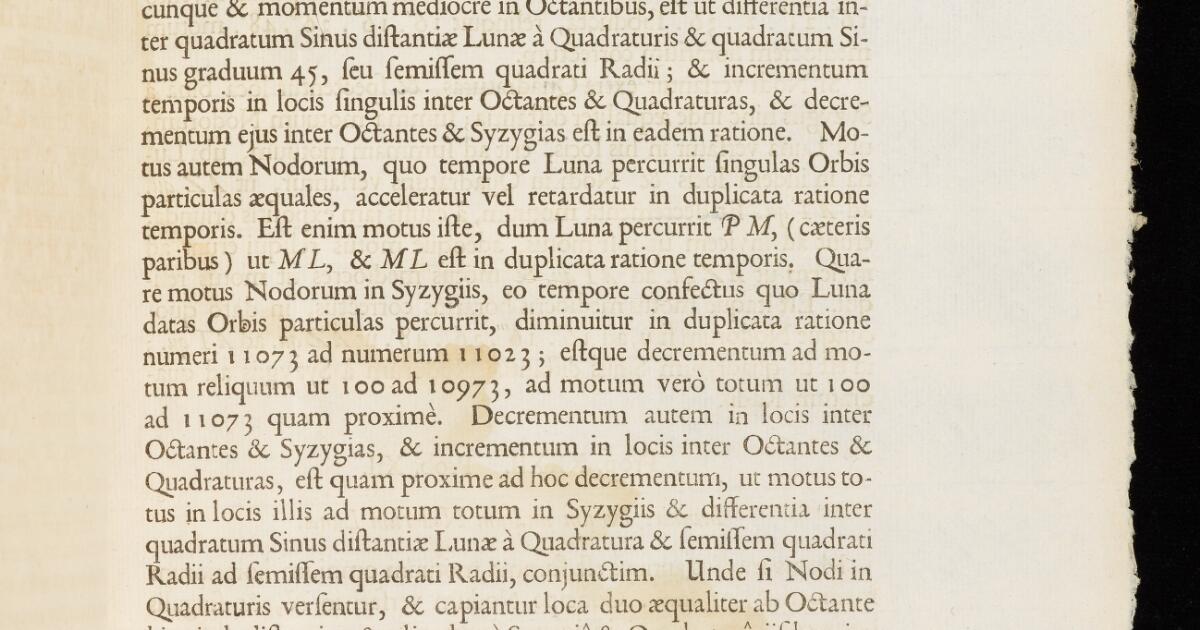 Newton Papers : Philosophiæ naturalis principia mathematica