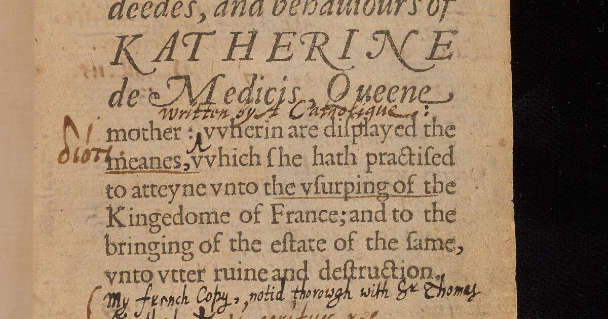 Livre Ancien : Discours Merveilleux Vie Actions CATHERINE DE MEDICIS Par Henri ESTIENNE, 1649
