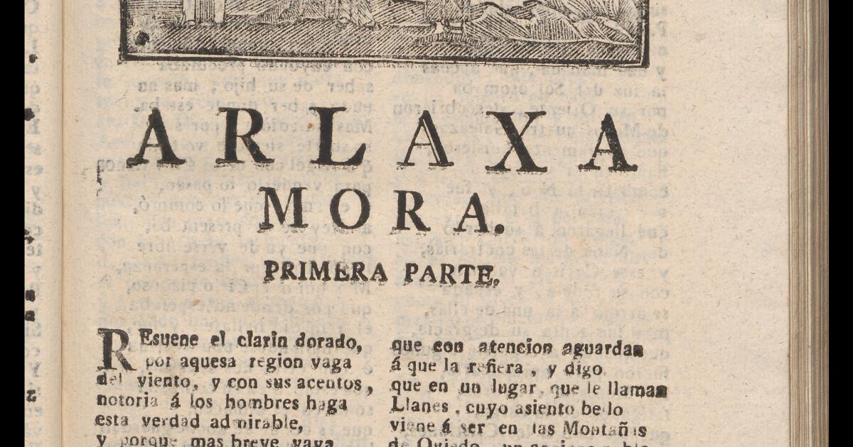 Spanish Chapbooks Arlaxa primera parte.